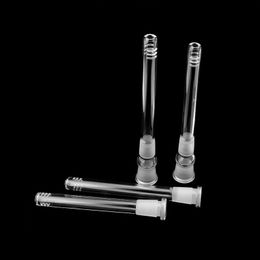 Diffuseur de tige en verre 14mm à 14mm, 18mm à 18mm, 14mm à 18mm adaptateur de tige en verre mâle femelle pour tuyaux d'eau de bangs en verre