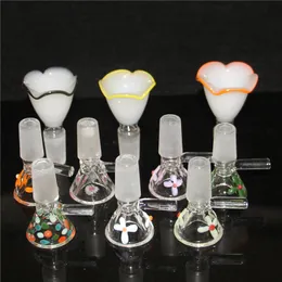 Pipe à main en verre bol narguilés Quartz Banger Bong bols clous dôme accessoires de fumer pour dab rig attrape-cendres