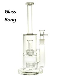 Glazen Waterpijp Bongs Pijpen Rig (25+65)mm Hoogte: 13inch Stright met 19mm Glazen kom 850 G/stk voor GB041