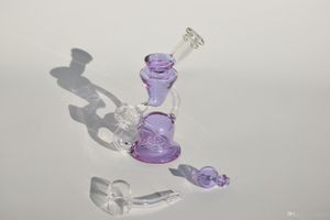 El tubo que fuma del cubilete de cristal de la cachimba que cambia de color, bong las concesiones comunes del precio de 14m m