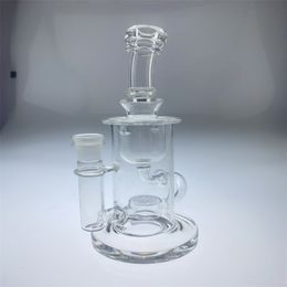 Glazen waterpijp recycle cup bong 14 mm joint nieuw ontwerp van hoge kwaliteit