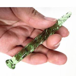 Glass Horse Eye Stick Masturbación masculina Enchufe de estimulación uretral Juguetes sexy para hombre Dilatador de pene