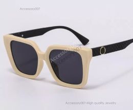 Glazen luxe glazen zonnebril stijl mode-model speciale zonnebril draagbare buitensportzonnebril full-frame vierkante lens Populaire zonnebril