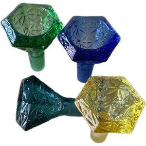 Glas Fabrikant grote Trechter diamant kommen bong 14mm mannelijke glas rook tabak kom voor Waterpijp waterpijp waterpijpen ZZ