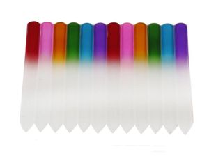 Glazen nagelbestanden Duurzame kristalbestand Nagelbuffer Nailcare Nail Art Tool voor manicure UV Poolse tool kleurrijk1429103
