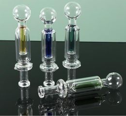 Glas Nector Collector Innerlijke Kleur Stem lepel Pijpen Nieuwigheid roken accessrioes Olie Brander Pijp voor rig waterpijpen water bong