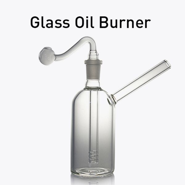 Bookah Burner d'huile Bong Bong Pipes d'eau pour gréements Pipe Bongs Small Mini Dab Rig Gire Fumer Fumer Cendre H1311