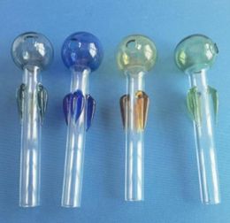 Quemador de aceite de vidrio, tubo de vidrio con diámetro de bola, gran tubo, tubo de vidrio para uñas