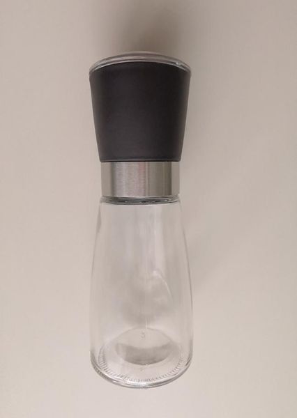 Millons de poivron en verre pour l'assaisonnement de broyeur de poivre coloré Salt Muller Pepper Grinder Bottle For Sesame Power8829677