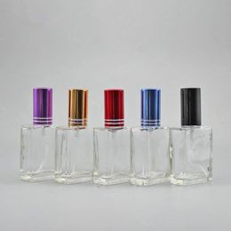 Flacon vaporisateur de parfum en verre 15 ml Bouteilles de parfum vides Bouteille de pulvérisateur en verre rechargeable Flacons en verre F351 Pwpru