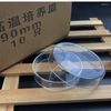 Laboratoire de chimie biologique à haute température de bactéries de cellules épaissies par boîte de Pétri en verre