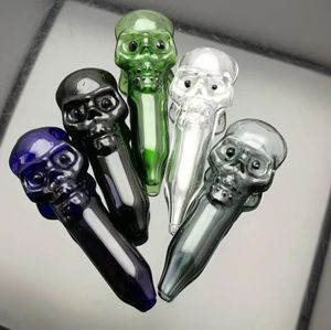 Glazen pijpen Roken geblazen waterpijp Fabricage Handgeblazen bongs Grote skeletpijp