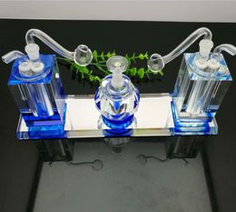 Glazen pijpen roken produceren handgeblazen waterpijp kristal potglas alcohollamp