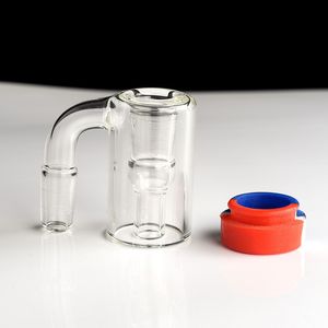 Glas Reclaim Catcher 14mm 18mm Mannelijke vrouwelijke rokende pijpen met reclaimer Dome Nail Ash Catchers Adapters voor Water Bongs DAB Rigs