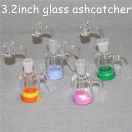 Verre de récupération de récupération de récupération fumant avec un nail banger quartz conjoint de 14 mm 18 mm pour adaptateur de récupérateur de gréement de gréement DAB DHL