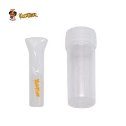 Honeypuff Glas Herbruikbare Filter Tip voor Tabak Droog Kruid Rol Kegel Roken Glas Mond Tip Sigaretten Houder Pak Make Roll Cone op Roll Dienblad