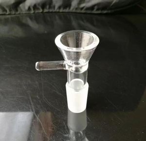 Glas Scrub Binters Bongs Zubehör, einzigartiger Ölbrenner Glasbongs Rohre Wasserpfeifen Glaspfeife Bohrinseln Rauchen mit Tropfer