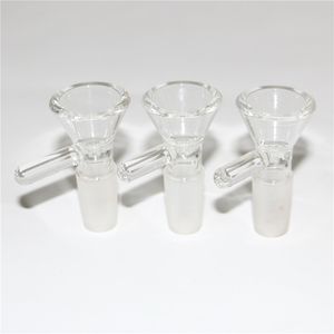 Bol à fumer en verre bols à glissière pour herbes 10mm 14mm 18mm pour Bongs récupérer le receveur de cendres