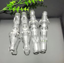Glazen rookpijpen Vervaardiging Handgeblazen waterpijp Bongs Nieuwe puntige glazen pijp