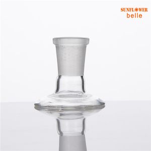 Smoke Glass Stand voor Bowl Piece of Domes Quartz Banger Nail Adapter Stander 18mm14mm Frosted Joint Dropdown 377