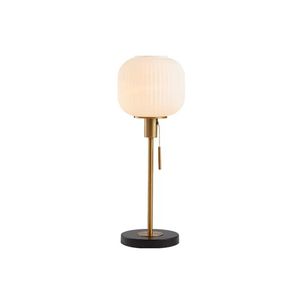 Glazen tafellamp modern luxe interieur Decoratieve LED -tafel Licht 20 cm breedte 54 cm Hoogte voor hotel huis woonkamer slaapkamer bedkamer dineren studie kamer decor decor