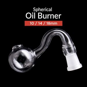 Bookahs Bend Bend Glass Burner pour les piles à eau Tobac et fumer avec un tuyau à main de 10 mm de 14 mm 18 mm yg123