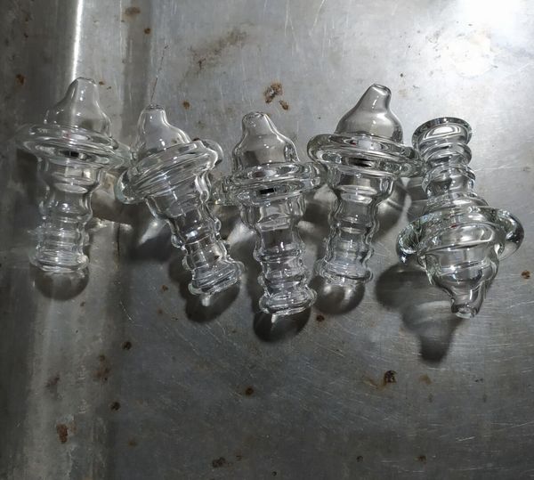 Verre UFO Carb Cap Fumer Collections Bouchons à bulles pour Quartz Banger Nails Conduites d'eau Dab Oil Rigs Bong Dome