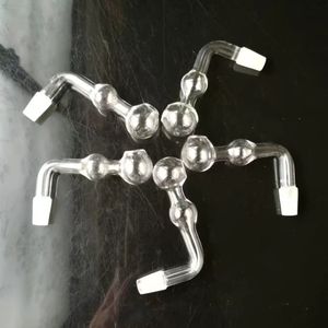 Verre avec accessoires pour bangs blister, Brûleur à mazout unique Bongs en verre Tuyaux Conduites d'eau Pipe en verre Plates-formes pétrolières Fumer avec compte-gouttes