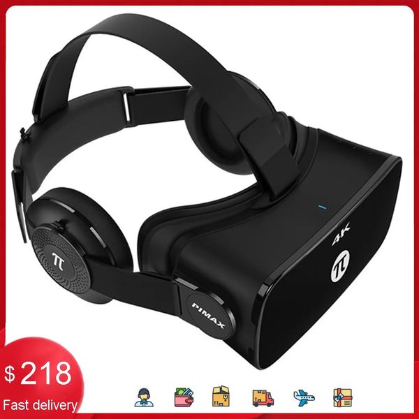 Lunettes 3D 2023 PIMAX 4K VR Casque pour le jeu vidéo Virtual Reality Smart 231123