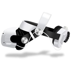 Lunettes 3D pour Oculus Quest 2 Sangle de tête réglable Augmentation du support Améliorer le confort avec 5000mAh Batterie Quest2 VR Accessoires 230804 COMT 30804