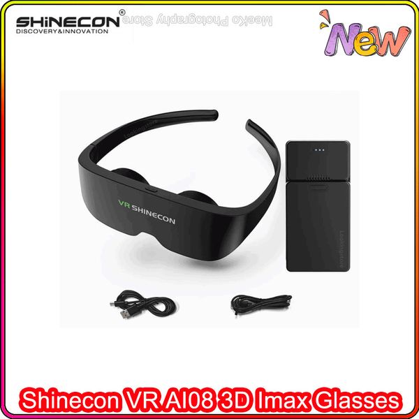 Lunettes 3D SHINECON VR IMAX Version d'affichage filaire SC AI08 4K CASSET GIANT ÉCRAN