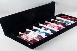 Étui des verres 8 Slot Grid Lunettes de soleil Bijoux Rack d'affichage Case3177304