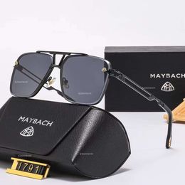 Diseñador de gafas Nuevo tendencia de moda para hombres gafas de sol con gafas de sol de viaje al aire libre espejo