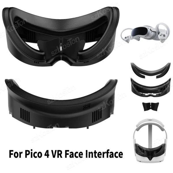 Verres Face Interface Bracket Sponge Le cuir PAD POUR PICO 4 VR CASSET REMPLACEMENT VACLE LAVABLE COPERMOSK POUR PICO4 ACCESSOIRES