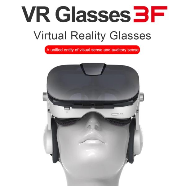 Lunettes Fiit VR 3f Virtual Reality Luners 3D casque Google Cardboard Casque Casque 3 D pour Smartphone de téléphone de 4,06,4 pouces