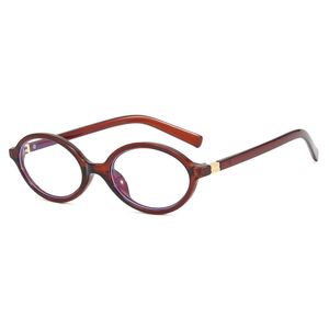 Bril frame heldere lenzen lietglas frames ovale glazen frame oogframes voor vrouwen mannen optische heren mode spektakel retro klein frame ontwerper frame 2k0d246