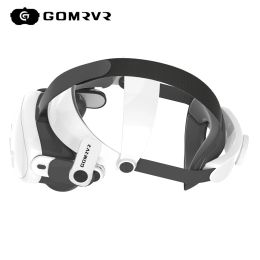 Lunettes Sangle de tête Gomrvr pour Meta Quest 3 Elite Head Strap Remplacement Soutien amélioré Améliorez ComfortVirtual pour les accessoires VR