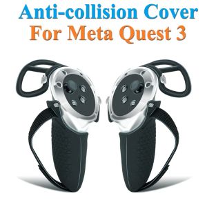 Lunettes VR étui de contrôleur pour Meta Quest 3 Anticollision antibosse couverture de Protection multidirectionnelle VR accessoires de contrôleur de manette de jeu