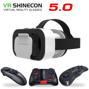 Gafas VR SHINECON 5.0 Gafas de realidad virtual VR Box Gafas 3D para teléfono de 4.76.0 pulgadas
