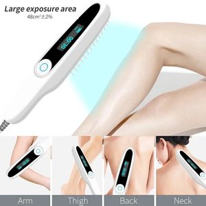 Glenn 311nm UVB Potherapy Lamp -apparaat voor Vitiligo -behandeling UV NBand Ultraviolet Light Therapy Psoriasis Spots Eczeem 240430