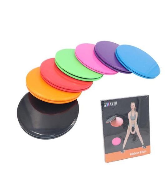 Discos deslizantes Control deslizante Disco de fitness Placa deslizante de ejercicio para interior Hogar Yoga Gimnasio Entrenamiento de núcleo abdominal Equipo de culturismo 1859906