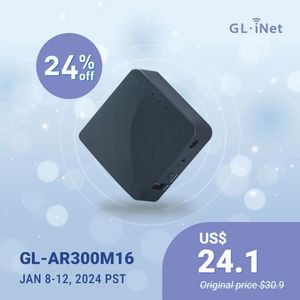 GLiNet AR300M16 Mini routeur de poche sans fil Portable de voyage WiFi RouterAccess PointExtenderWDS | OpenWrt 240113