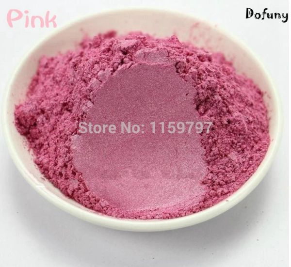 Paillettes 500g / sac multicolaire pigment poudre de poudre perle rose couleur mica poudre pigment perlecent pour maquillage de fard à paupières