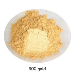 Glitter 500G buytoes gratis verzending helder gezond natuurlijk 300 gouden kleur mica poeder, ruwe oogschaduw make -up, doe -het -zaal zeep, verfpigment