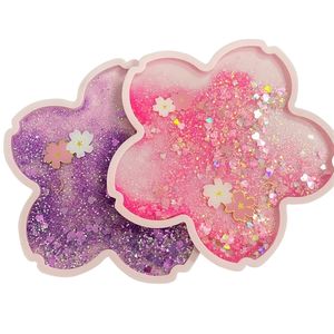 Glitter Kersen Coaster Blossom