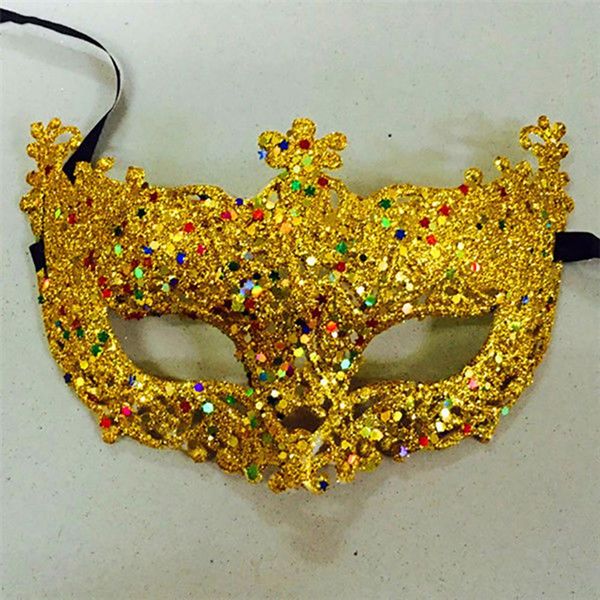 Glitter Shinny Ribbon Eye Cover Fashion Face Cover Halloween Cosplay Eye Masks Máscara veneciana Party Sex Lady Mask Masquerade