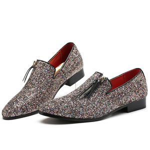 paillettes chaussures robe de soirée gland chaussures hommes oxfords mens chaussures de soirée mode coiffeur calcados masculino sukienka wieczorowa buty meskie