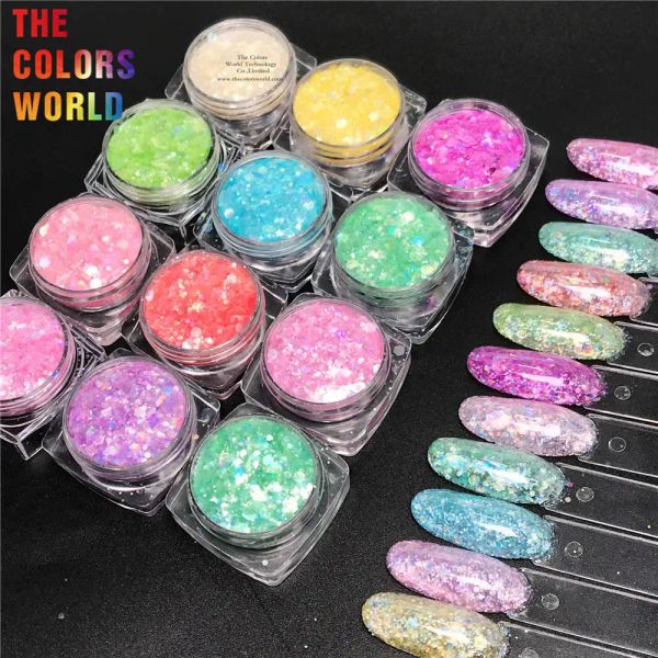 Glitter TCT866 Cosmetic Grade Cosmetic Ecofrimy Biodégradable Sparkle Sparkle Laser Rainbow Colorful For Eyes Making Making Lip Bloss Body Lotion