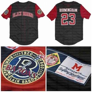 Glnc202 Big Boy Birmingham Black Barons Custom NLBM Negro Leagues Baseball Jersey Stiched Naam Stiched Number Fast Shipping