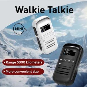 Global-ptt mini talkie-walkie réseau public talkie-walkie extérieur 5000 km avec positionnement GPS équipement d'interphone portable